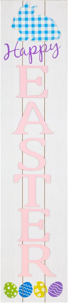 36-in x 8-in Wood Information display Sign