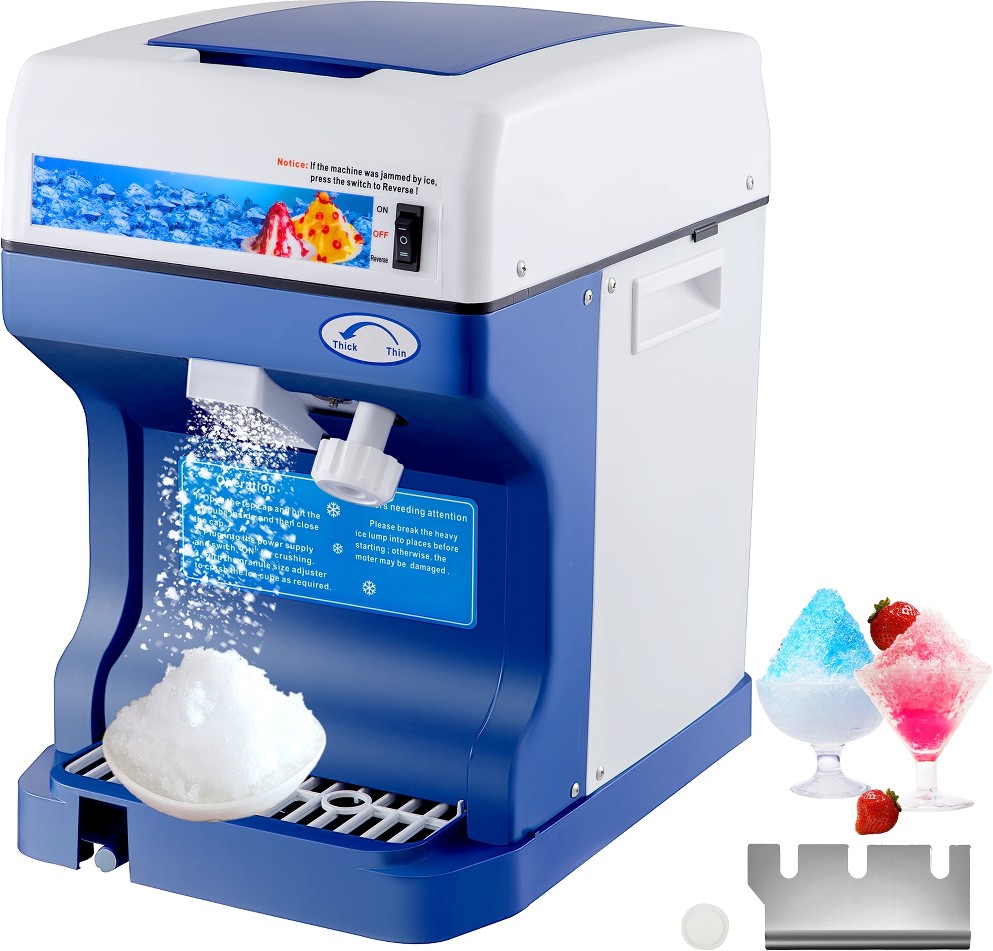 265LBS/H 320 RPM 120V 250 W Snow cone maker ( Stainless steel blade )