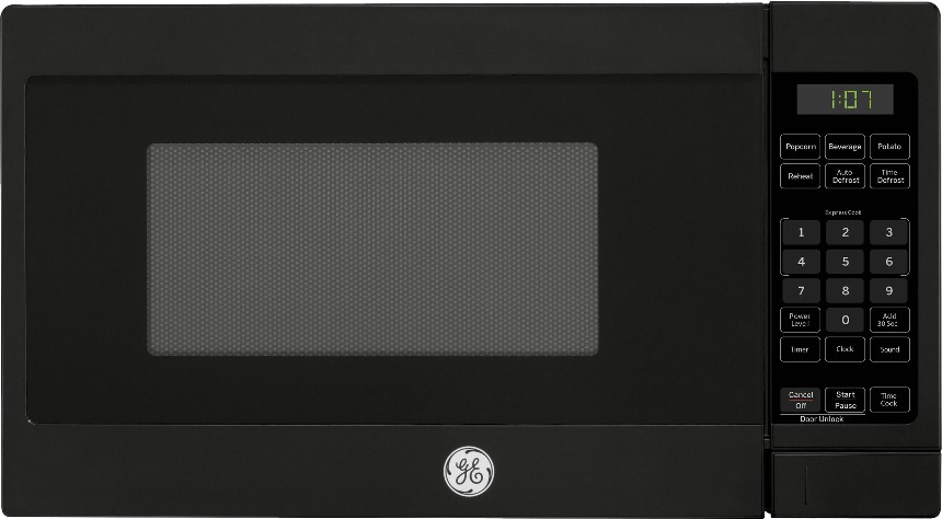 0.7-cu ft Small 700 -Watt Countertop Microwave ( Black )