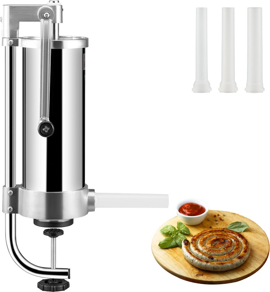 Food grade SUS 304 3 L Vertical Sausage Maker Sausage stuffer