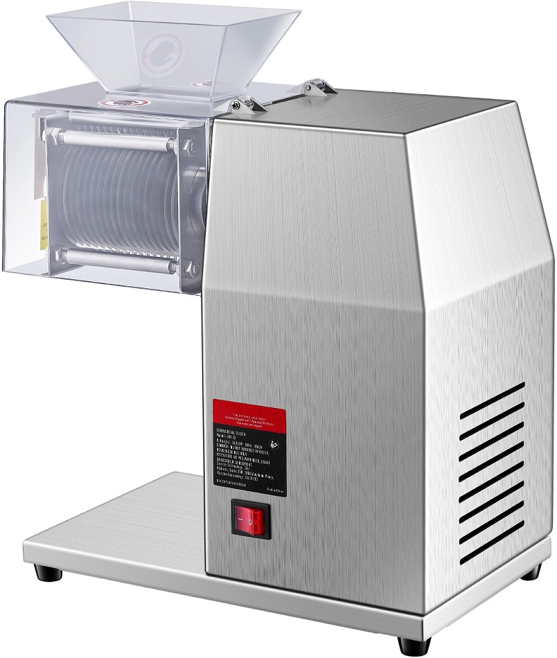 551 LBs/H Electric Meat Cutting 551 -Speed Commercial/Residential Food slicer and Meat Slicer with Thickness Control ( Black )
