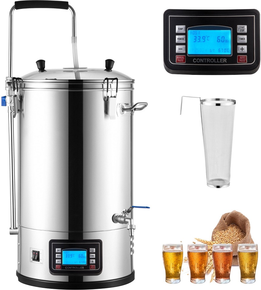 Electric Brewing System 9.2 Gal/35 L Brewing Pot
