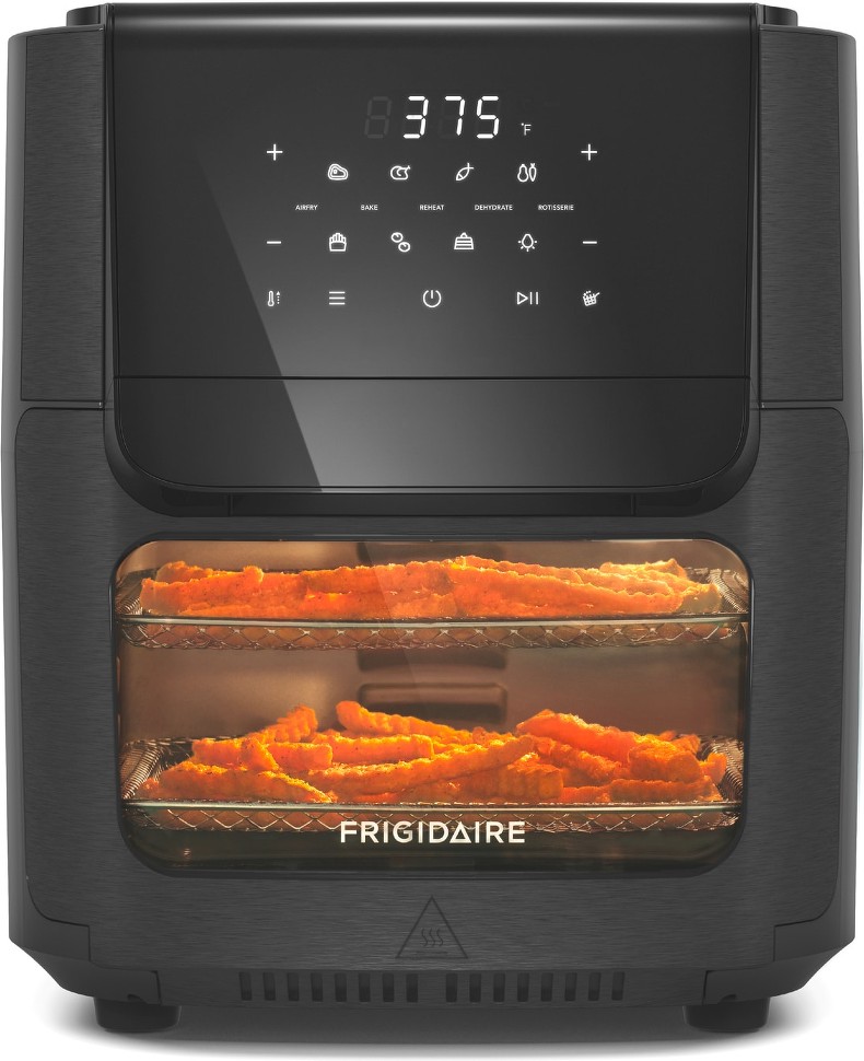 12.6-Quart Black Touch control 1 -Baskets Air Fryer