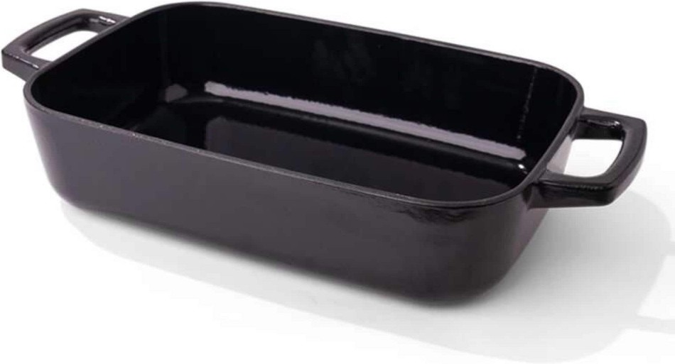 Nori Enameled Cast Iron Roasting Pan - 12x8-in