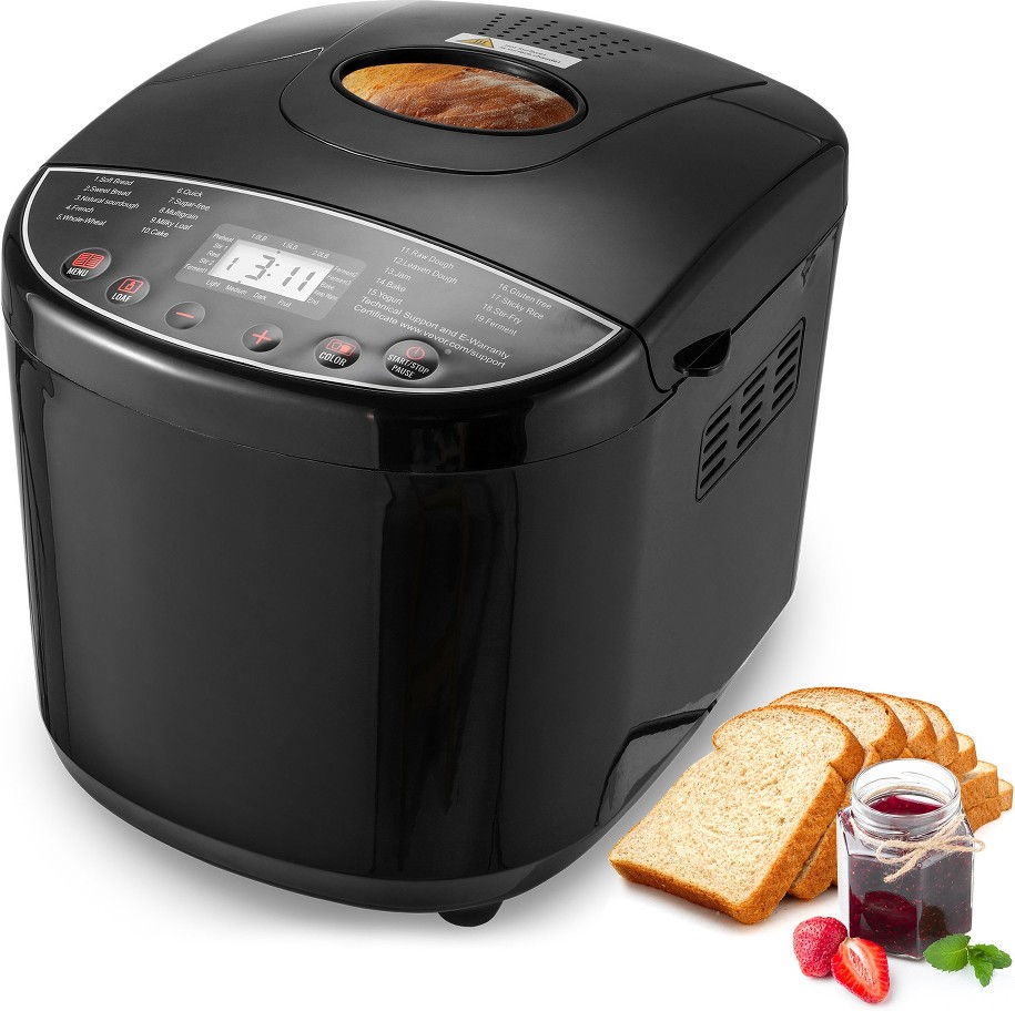 Black Bread Maker (Bakes up to 2-lb loaf)