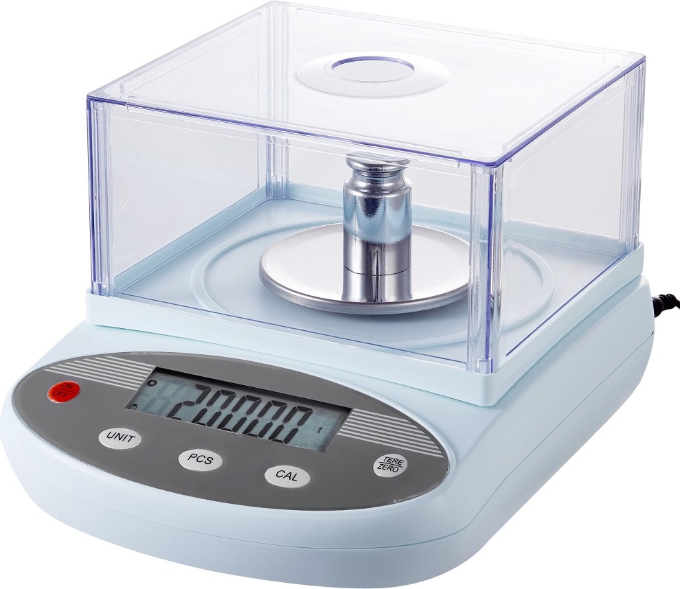 Analytical Balance 500 gram x 0.001g Accuracy High Precision Lab Scale 13 Units