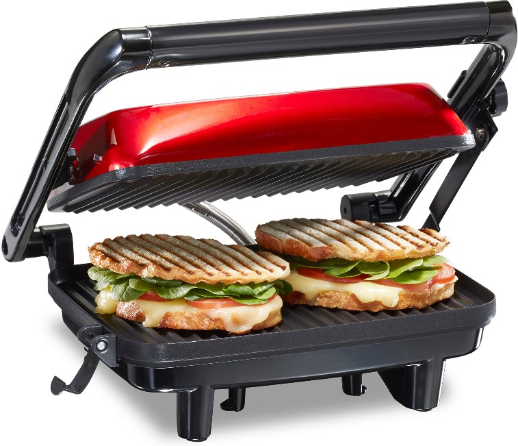 Non-Stick Indoor Panini grill ( Fixed Plate )