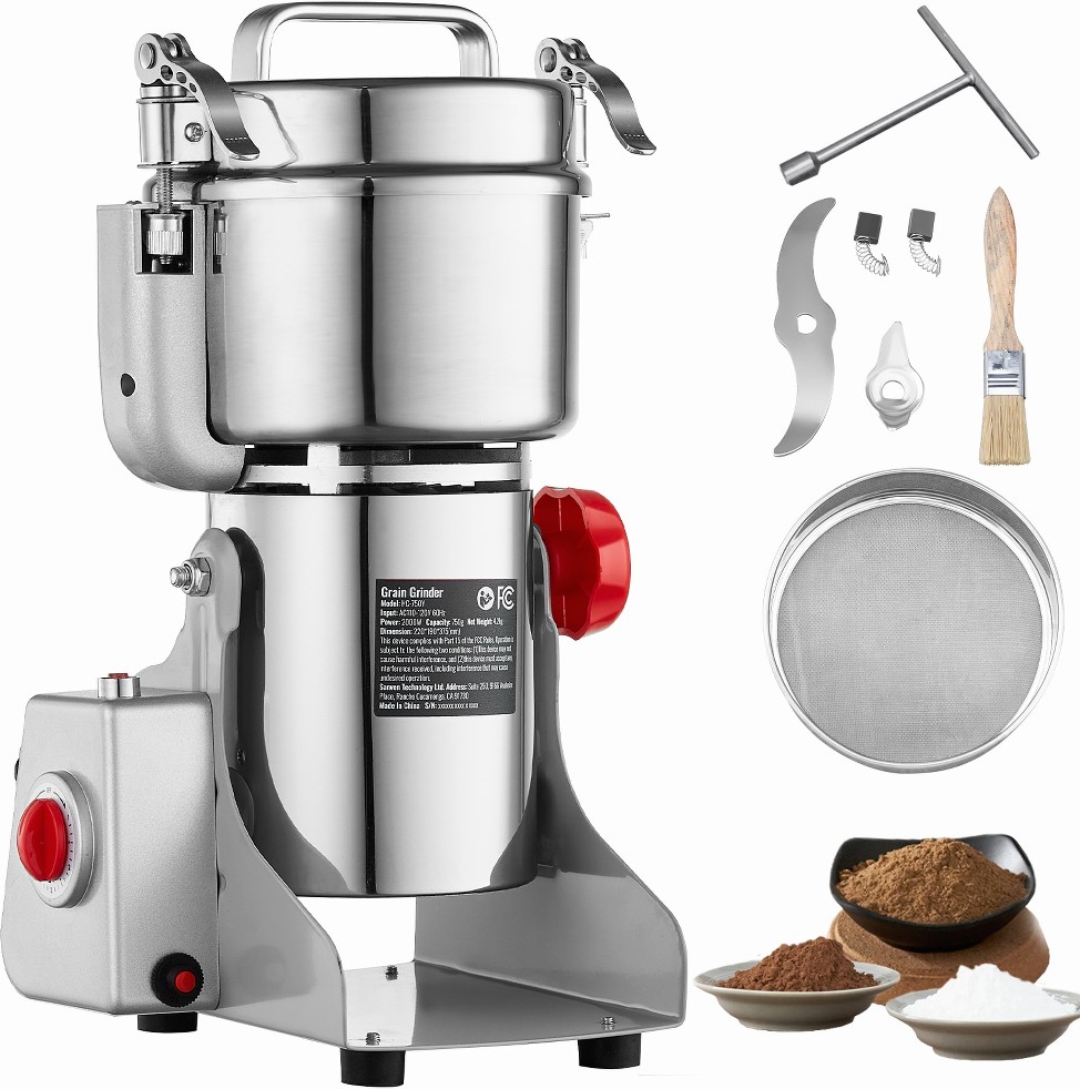 2000 W Electric Grinder Commercial or Residential Course Grind Stainless steel Electric Meat grinder 2000 Watt