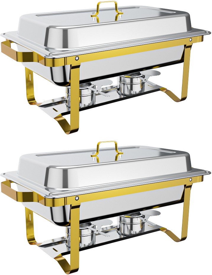 8QT 304 Stainless Steel Chafing Dish Buffet Set