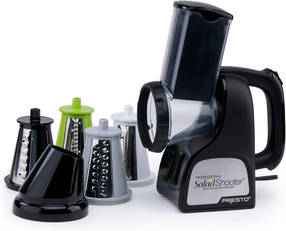 Professional SaladShooter Electric Slicer Shredder and Vegetable Grater