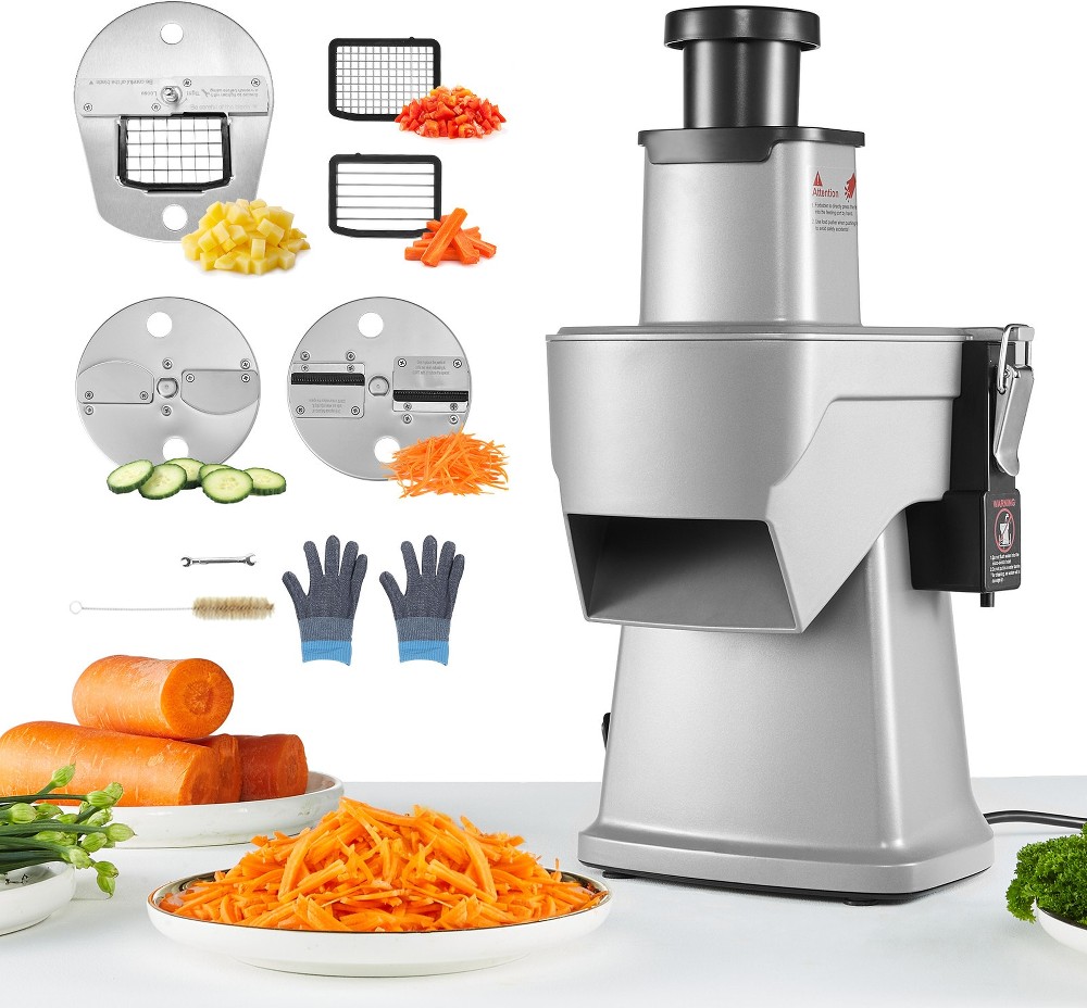Electric Vegetable Slicer 4 in 1 Multifunctional Food Cutter 200W Vegetable Chopper