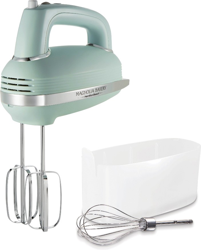 5 -Speed Hand Mixer with Storage ( Teal )