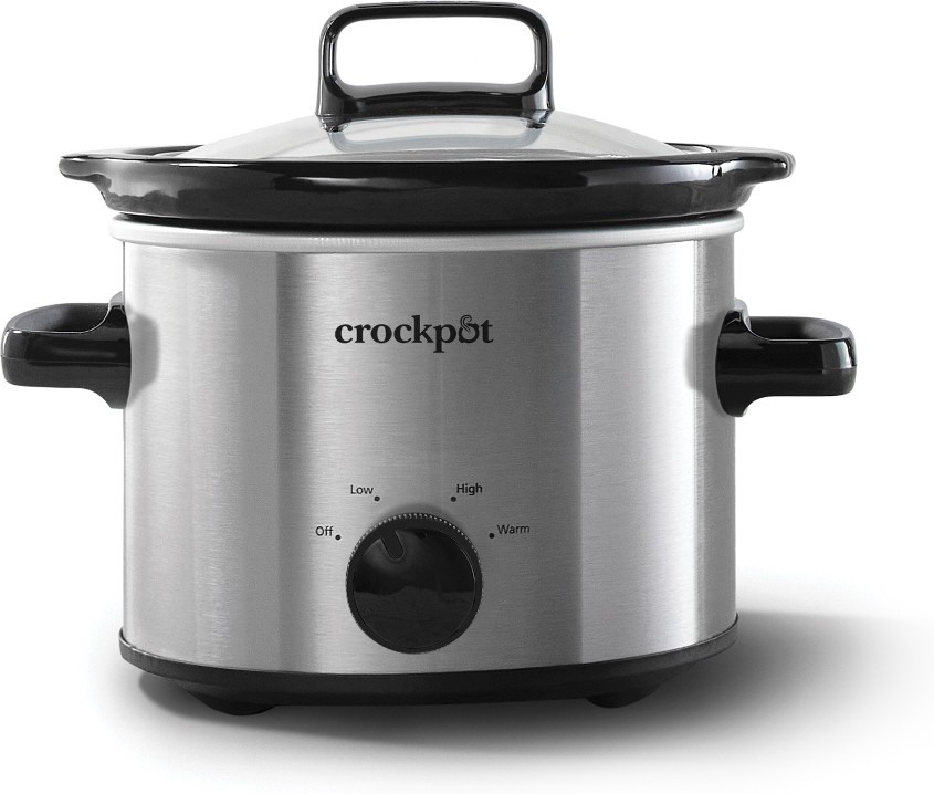 2-Quart Small Slow Cooker ( Stainless steel )