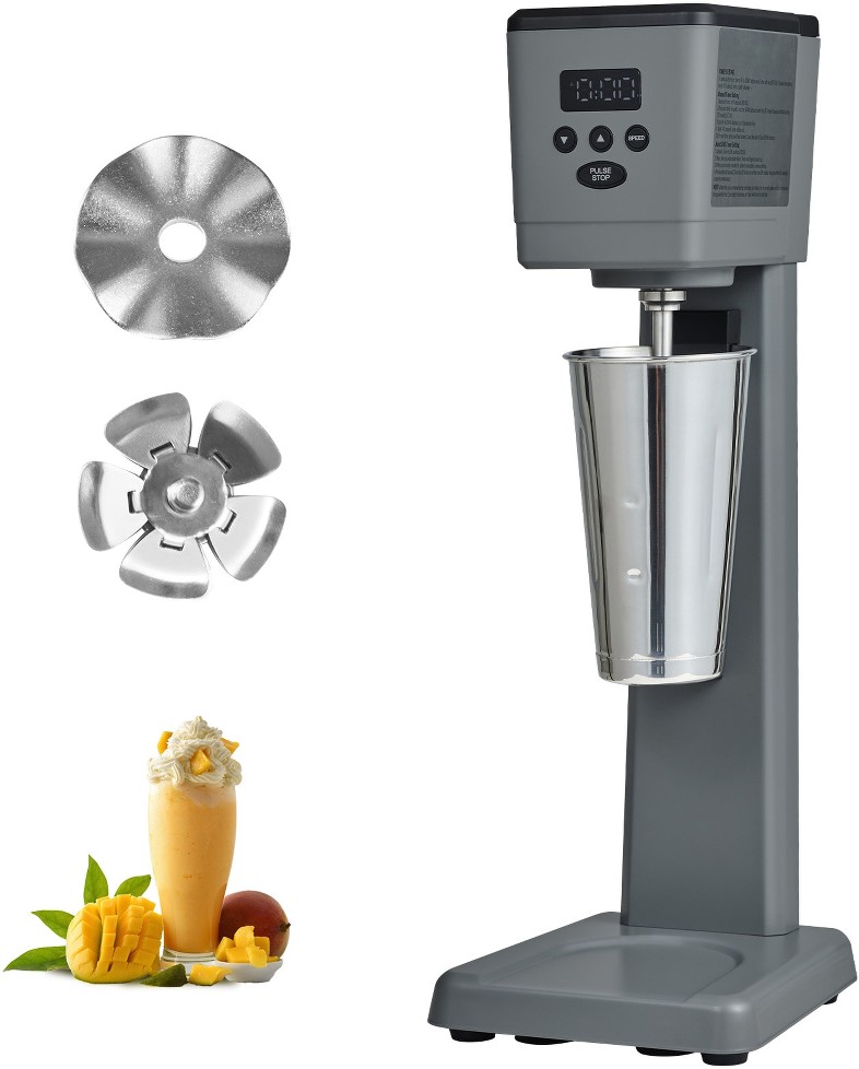 Milkshake Maker 375W Electric Milkshake Machine Single Head Drink Mixer