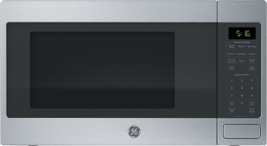 1.6-cu ft Large 1150 -Watt Sensor Cooking Controls Countertop Microwave ( Stainless Steel )