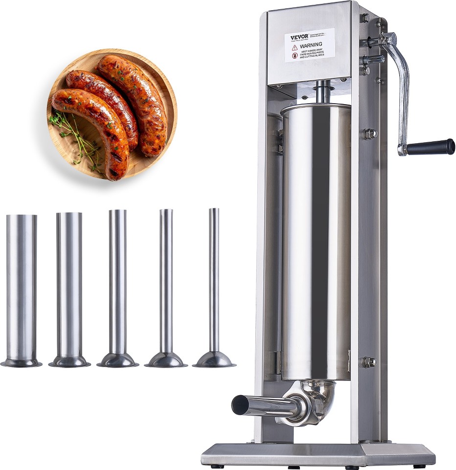 Food grade SUS 304 7 L Vertical Sausage Machine Sausage stuffer