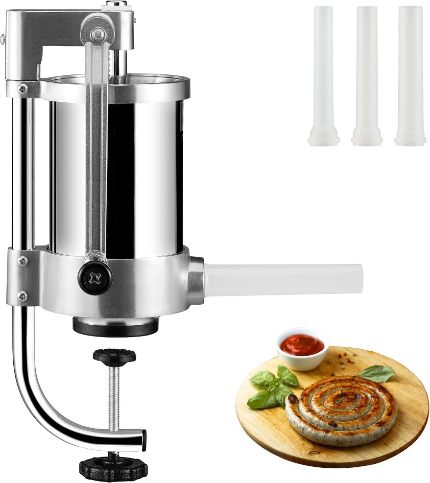 Food grade SUS 304 1.5 L Vertical Sausage Maker Sausage stuffer