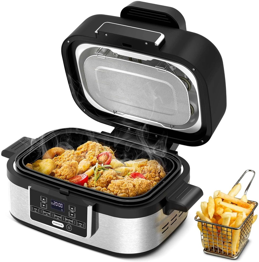 5-Quart Black Digital 1 -Baskets Air Fryer