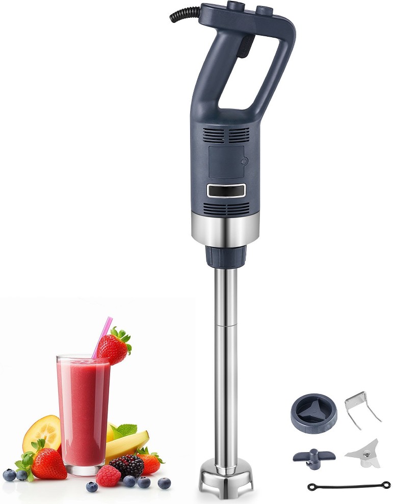 500W Heavy Duty Immersion Blender 999 -Speed 500 -Watt Immersion Blender ( 16-IN Shaft )