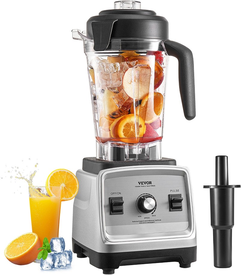 1400 W Food Processing Blender 72-oz 1 -Speed Blender and food processor combo ( Cup Material PC )