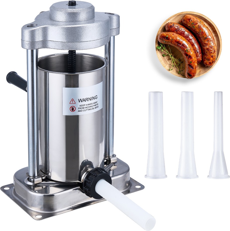 Manual Sausage Stuffer 2 L / 5 LBS Vertical Sausage Machine