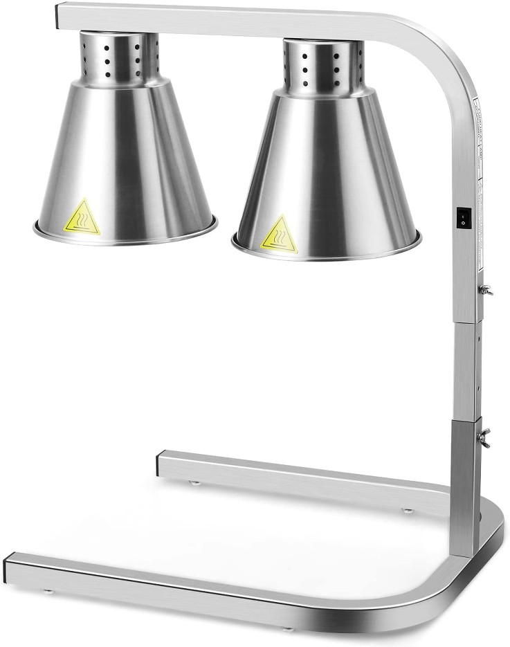 Commercial Grade Food Heat Lamp Portable Electric Food Warmer