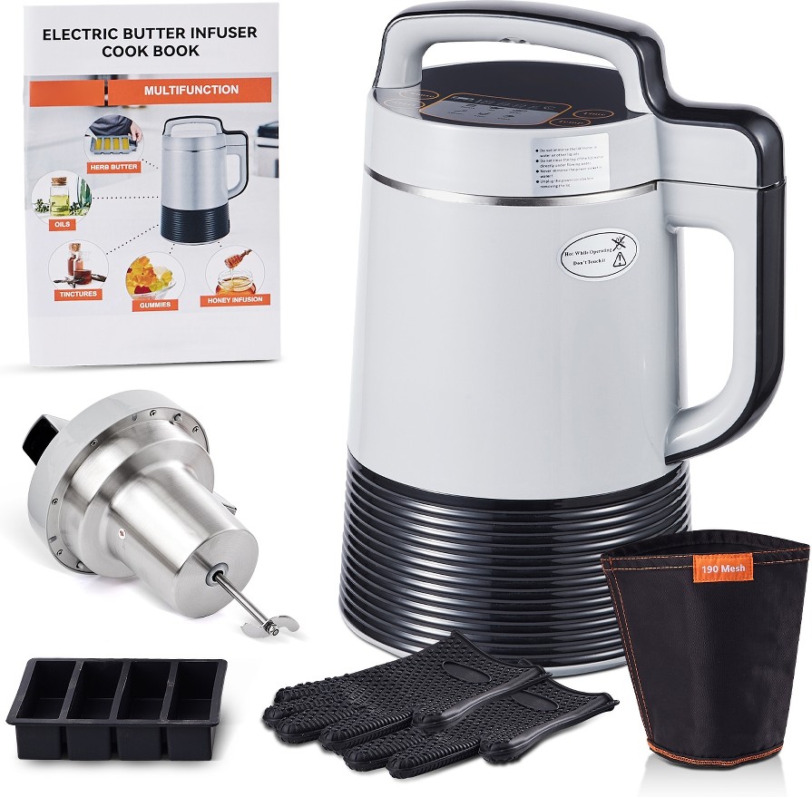 900W Butter Infuser Machine 1.2 L 6-Functions Plug-in Butter infuser