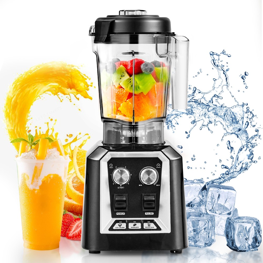 2L Smoothie Blender 68-oz 10 -Speed Countertop blender ( 3 Settings Black )