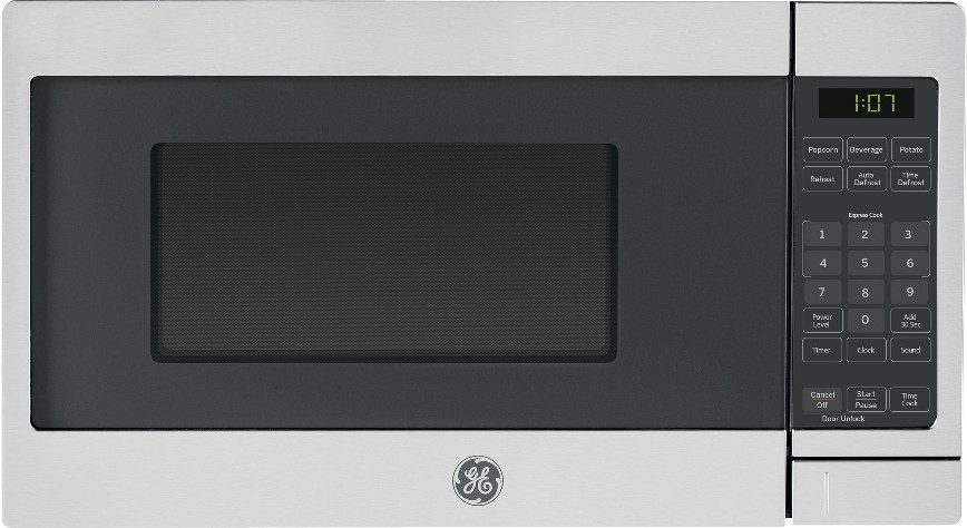 0.7-cu ft Small 700 -Watt Countertop Microwave ( Stainless Steel )