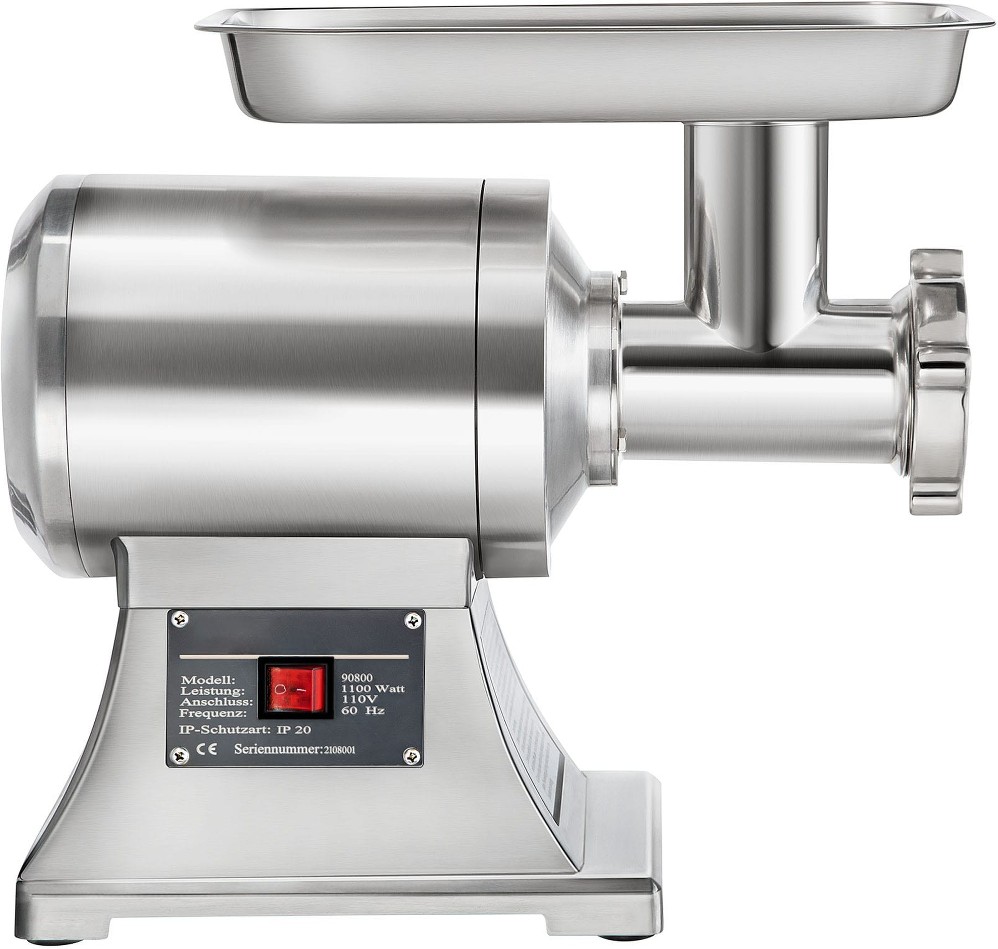 550 LBs or H Sausage Stuffer Maker Commercial or Residential Course Grind Stainless steel Electric Meat grinder 1100 Watt