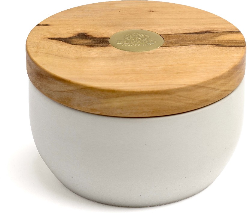 Round Salt Keeper Millenari White