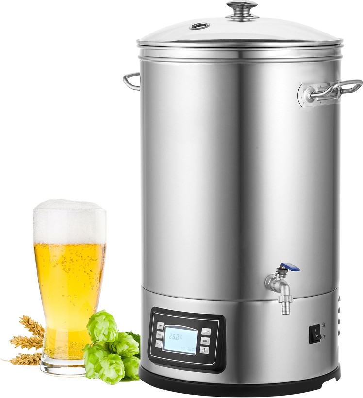 Electric Brewing System 8 GALLON Brewing Stock Pot All-in-One Home Beer Brewer