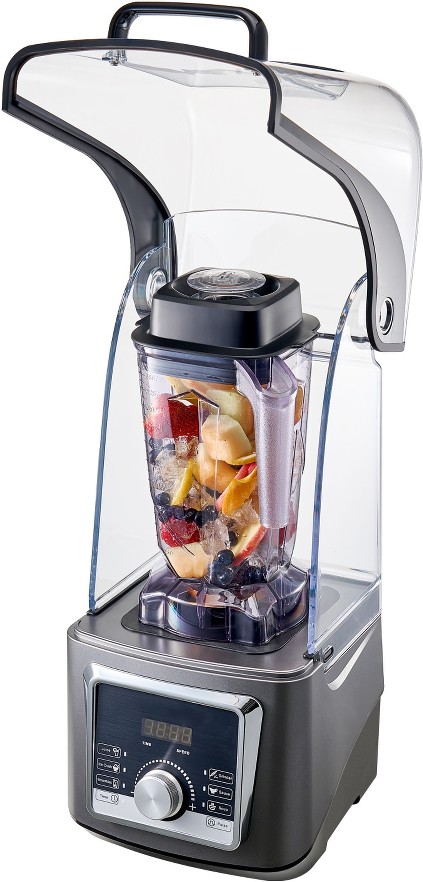 Blender for Smoothies 3-oz 3 -Speed Blender and food processor combo ( Gray )