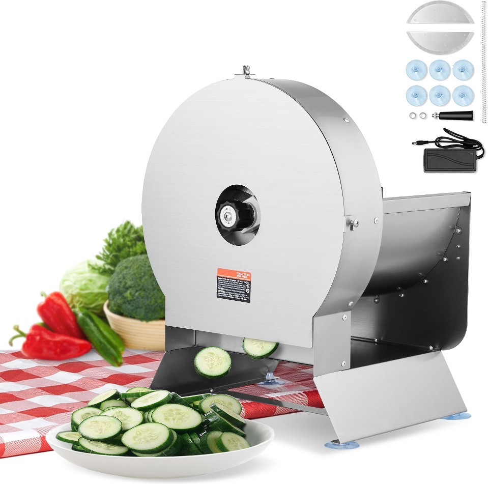 Collection/Series Name Commercial/Residential Food slicer with Thickness Control ( Silver )