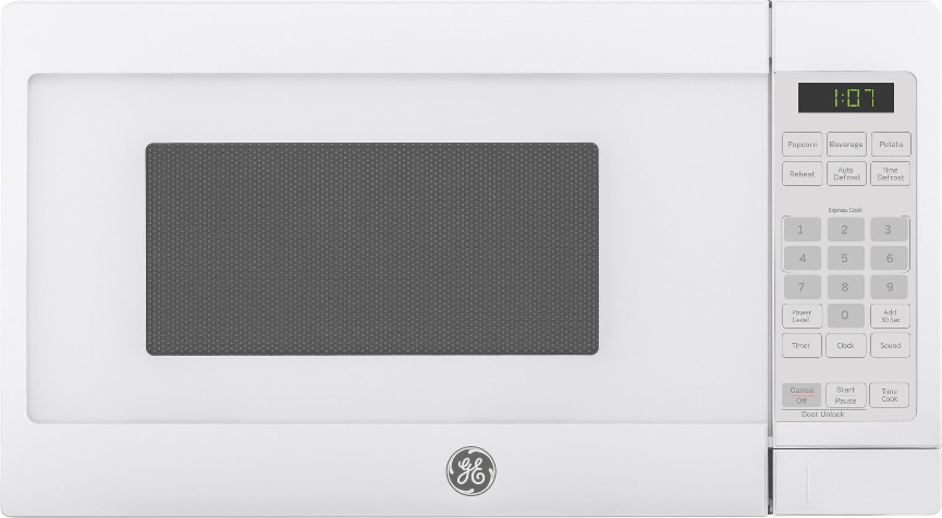 0.7-cu ft Small 700 -Watt Countertop Microwave ( White )