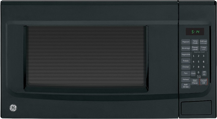1.4-cu ft Medium 1100 -Watt Sensor Cooking Controls Countertop Microwave ( Black )