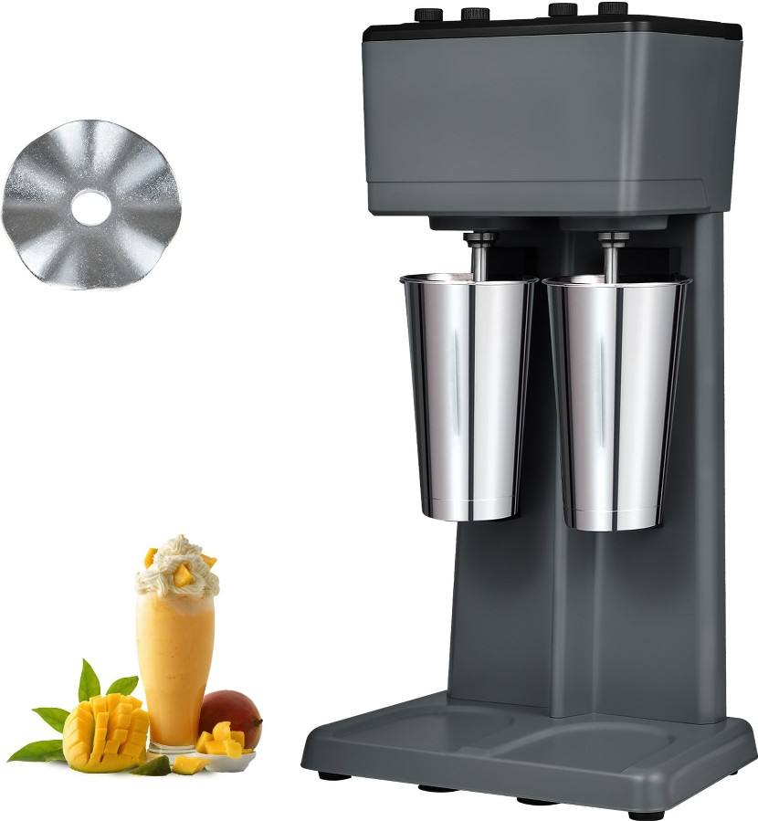 3-Speed 375 W x 2 Milkshake Maker 2 x 820 ML SUS Cups No screen 1.73-Quart Commercial/Residential Tilt-head Stand Mixer