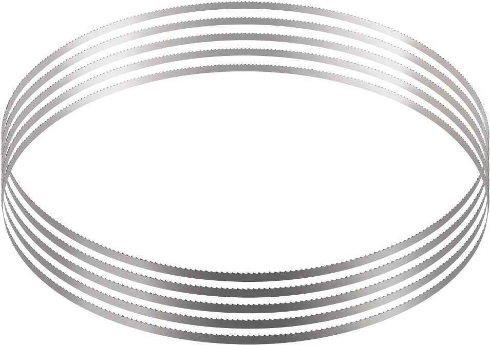 Band Saw Blade 82.3x0.63x0.02 inch 5 PCS/Pack Meat Bandsaw Blades