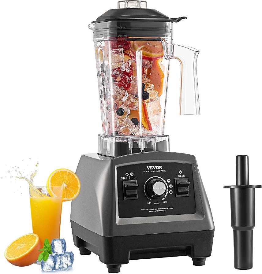 1400 W Food Processing Blender 61-oz 3 -Speed Blender and food processor combo ( Cup Material PC )