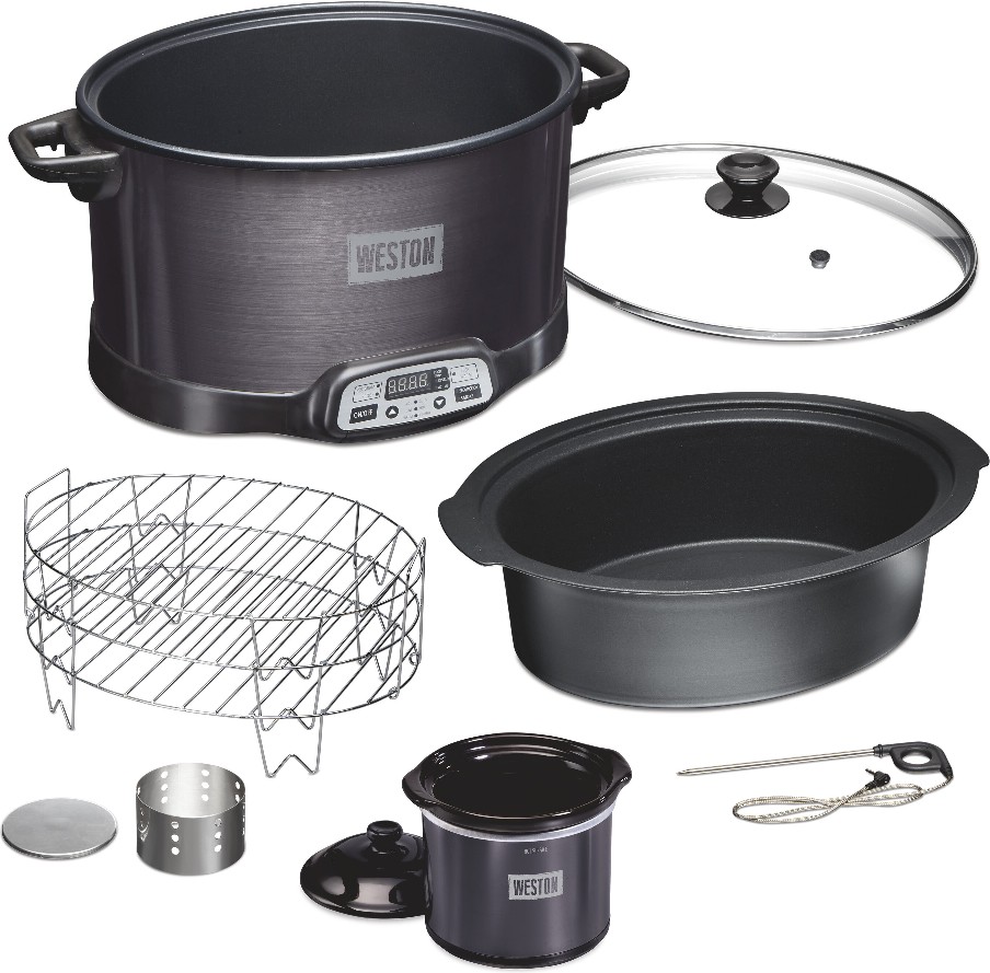 6-Quart Medium Slow Cooker ( Stainless steel )