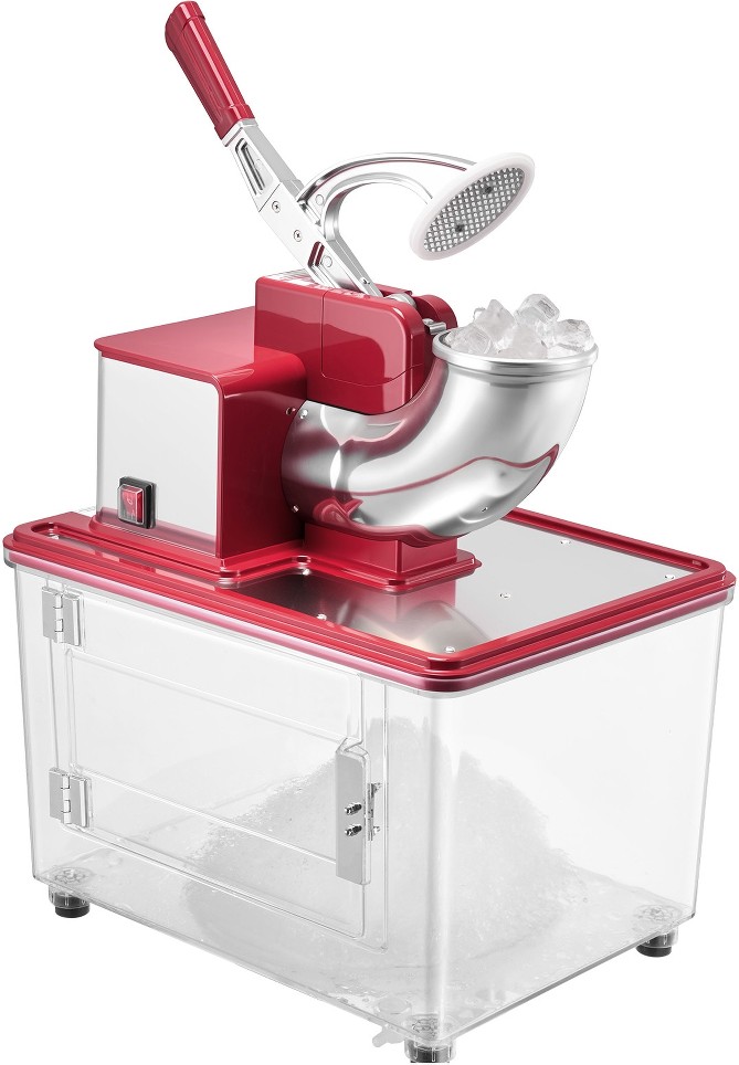 Commercial Ice Crusher 661LBS/H 350W Electric Snow Cone Machine