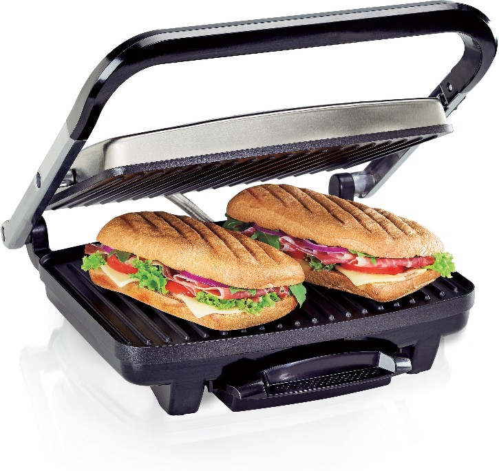 Non-Stick Indoor Panini grill ( Fixed Plate )
