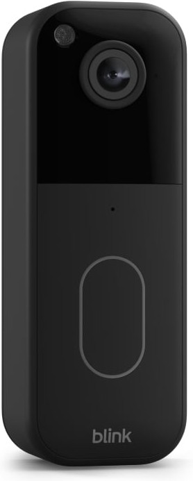 Video Doorbell-Head-to-toe HD view, two-year battery life, and simple setup, Required Sync Module not included-Add-On (Black)