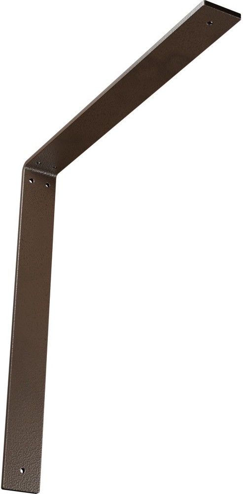 Hamilton 18-in x 2-in x 18-in Brown Steel Countertop support bracket