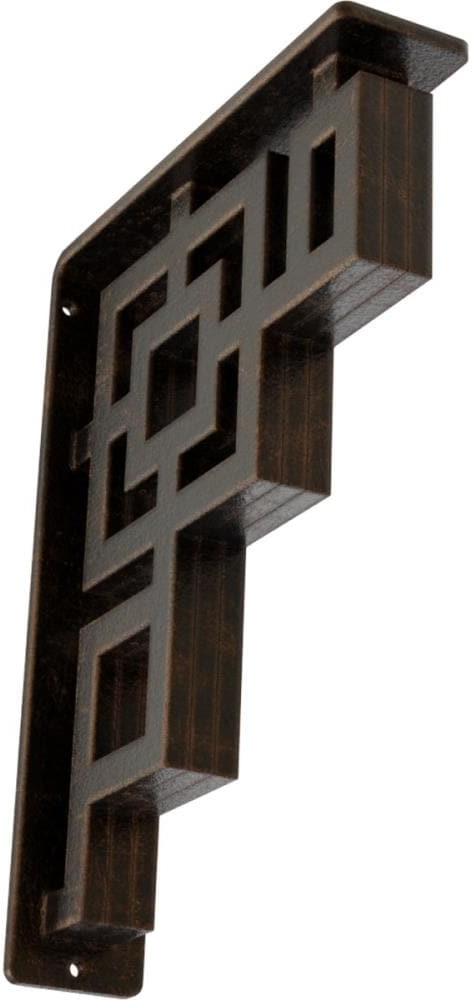 Eris Eris Antique brass Wrought iron Countertop support bracket