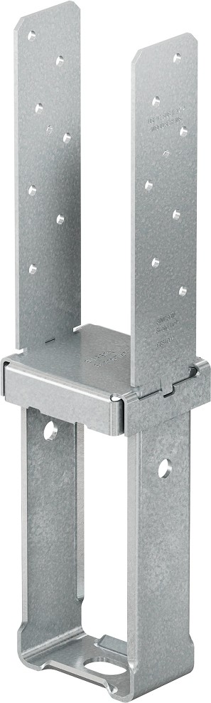 CBSTQ 4-in x 4-in ZMAX Wood to concrete (cast in place) Standoff column base