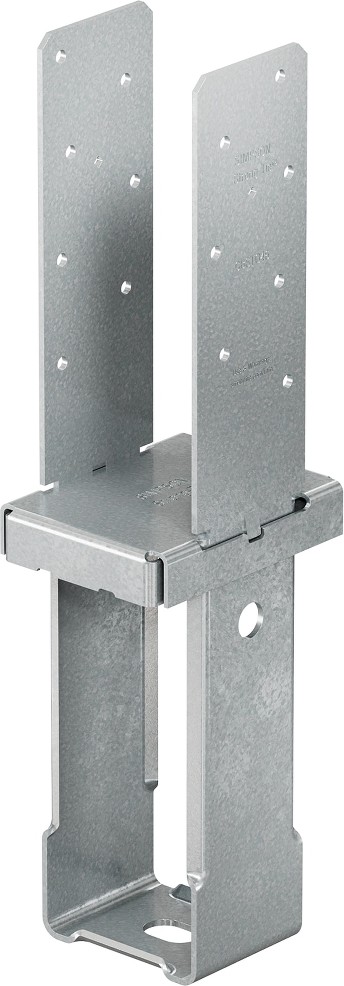 CBSTQ 4-in x 6-in ZMAX Wood to concrete (cast in place) Standoff column base