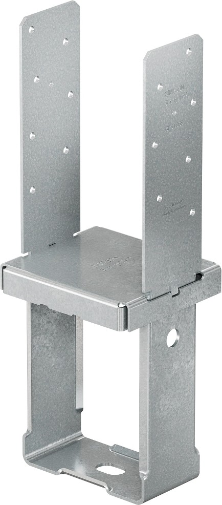 CBSTQ 6-in x 6-in ZMAX Wood to concrete (cast in place) Standoff column base