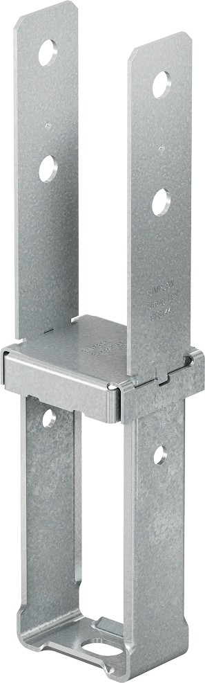 CBST 4-in x 4-in Hot-dipped galvanized Wood to concrete (cast in place) Standoff column base