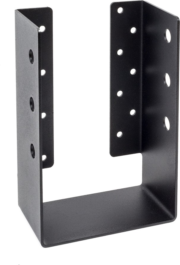 Outdoor Accents APHH 6-in x 10-in Single 12 -Gauge Powder-coated Concealed joist hanger